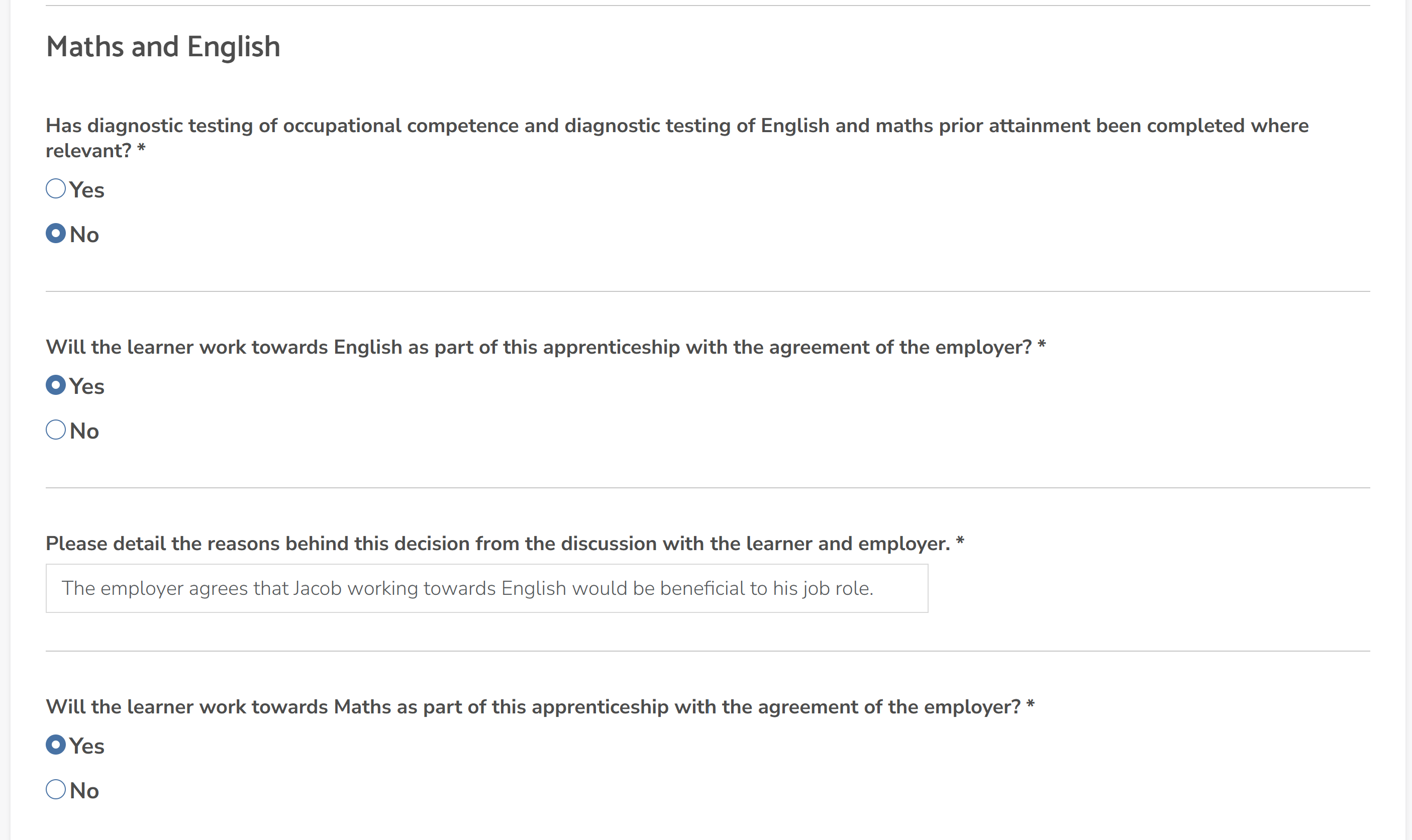 Compliance enhancements